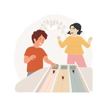 Cockroach isolated cartoon vector illustration. 스톡 일러스트