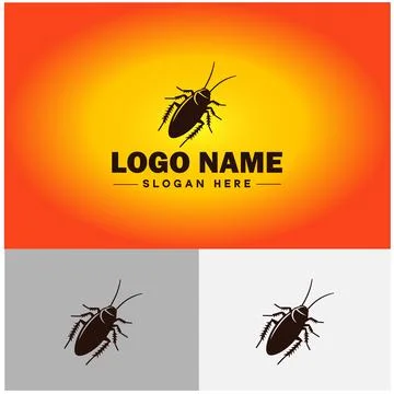 Cockroach logo vector art icon graphics for business brand icon cockroach l.. 스톡 일러스트