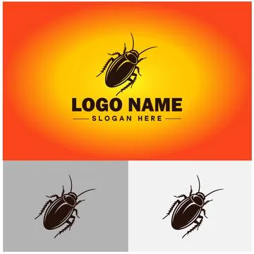 Cockroach logo vector art icon graphics for business brand icon cockroach l.. Illustrazione stock
