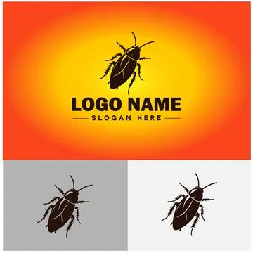 Cockroach logo vector art icon graphics for business brand icon cockroach l.. 스톡 일러스트