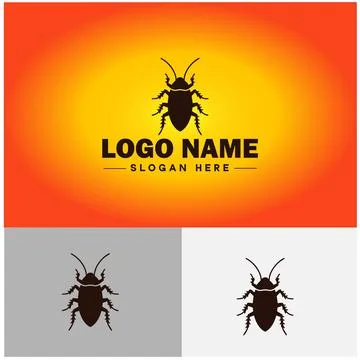 Cockroach logo vector art icon graphics for business brand icon cockroach l.. Illustrazione stock