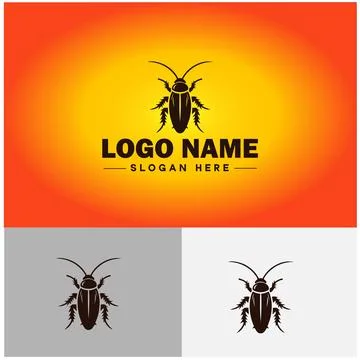 Cockroach logo vector art icon graphics for business brand icon cockroach l.. Illustrazione stock