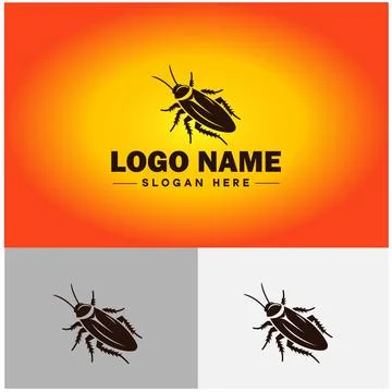 Cockroach logo vector art icon graphics for business brand icon cockroach l.. Illustrazione stock