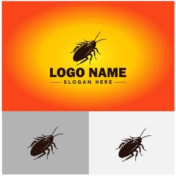 Cockroach logo vector art icon graphics for business brand icon cockroach l.. Illustrazione stock