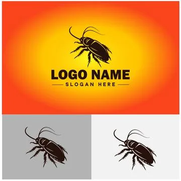 Cockroach logo vector art icon graphics for business brand icon cockroach l.. Illustrazione stock