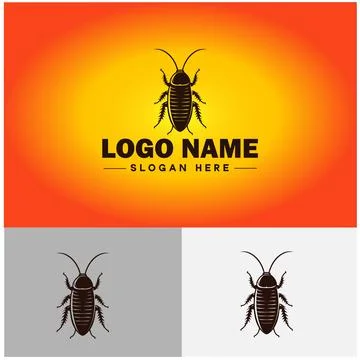 Cockroach logo vector art icon graphics for business brand icon cockroach l.. Illustrazione stock
