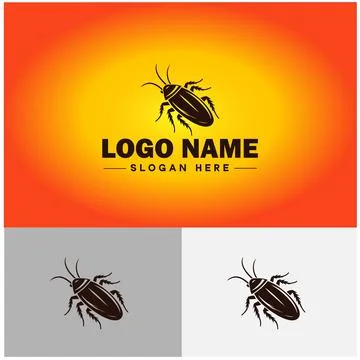Cockroach logo vector art icon graphics for business brand icon cockroach l.. Illustrazione stock