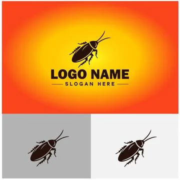 Cockroach logo vector art icon graphics for business brand icon cockroach l.. Illustrazione stock