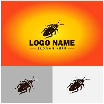 Cockroach logo vector art icon graphics for business brand icon cockroach l.. Illustrazione stock