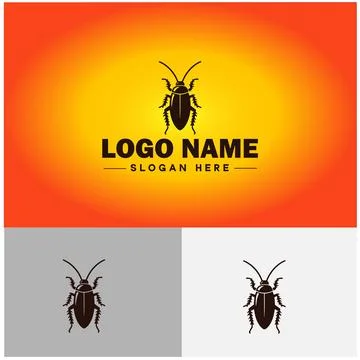 Cockroach logo vector art icon graphics for business brand icon cockroach l.. Illustrazione stock