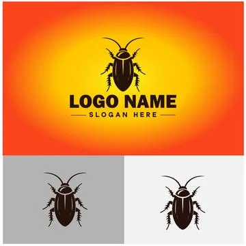 Cockroach logo vector art icon graphics for business brand icon cockroach l.. 스톡 일러스트