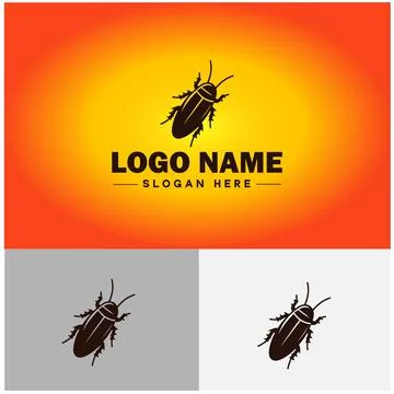 Cockroach logo vector art icon graphics for business brand icon cockroach l.. Illustrazione stock