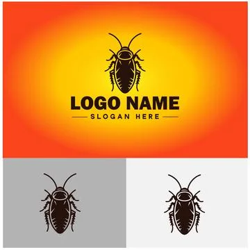 Cockroach logo vector art icon graphics for business brand icon cockroach l.. Illustrazione stock