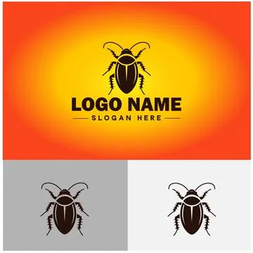 Cockroach logo vector art icon graphics for business brand icon cockroach l.. Illustrazione stock