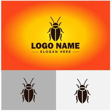Cockroach logo vector art icon graphics for business brand icon cockroach l.. Illustrazione stock