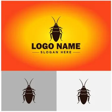 Cockroach logo vector art icon graphics for business brand icon cockroach l.. Illustrazione stock