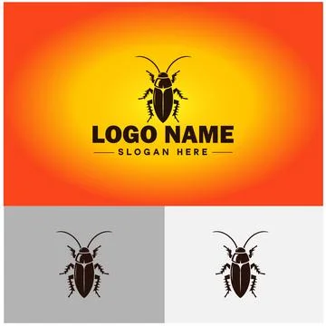 Cockroach logo vector art icon graphics for business brand icon cockroach l.. Illustrazione stock