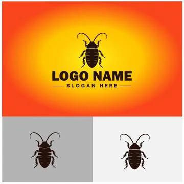 Cockroach logo vector art icon graphics for business brand icon cockroach l.. Illustrazione stock