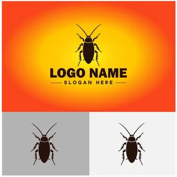 Cockroach logo vector art icon graphics for business brand icon cockroach l.. Illustrazione stock