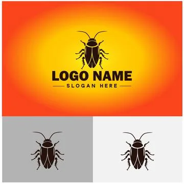 Cockroach logo vector art icon graphics for business brand icon cockroach l.. Illustrazione stock