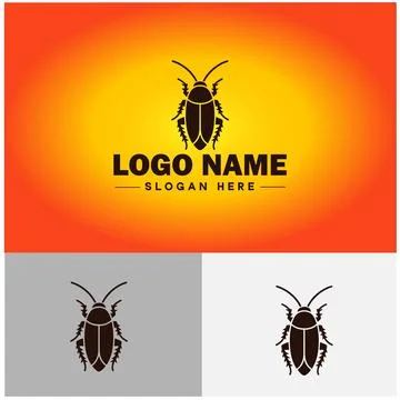 Cockroach logo vector art icon graphics for business brand icon cockroach l.. Illustrazione stock