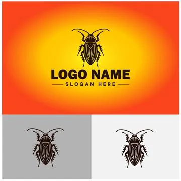 Cockroach logo vector art icon graphics for business brand icon cockroach l.. Illustrazione stock