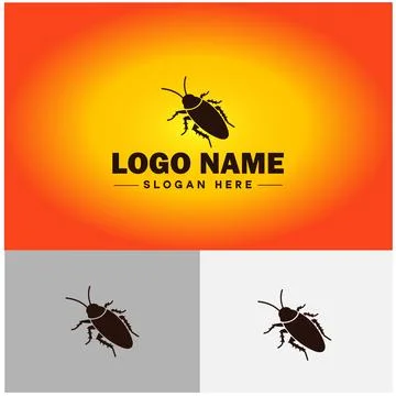 Cockroach logo vector art icon graphics for business brand icon cockroach l.. 스톡 일러스트
