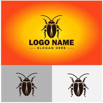 Cockroach logo vector art icon graphics for business brand icon cockroach l.. Illustrazione stock