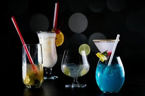 Cocktail bar concept Fotos de archivo