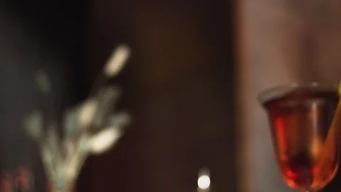 Cocktail in the bar Stock Footage 106630299