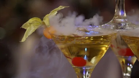 Cocktail bar Stock Footage 126010707
