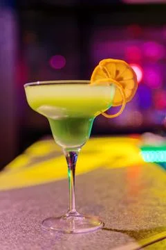 Cocktail at bar Stock Photos