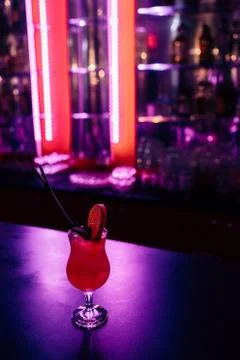 Cocktail on the bar Stock-Fotos