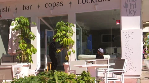 Cocktail  bar. Spain Vidéo 47748915