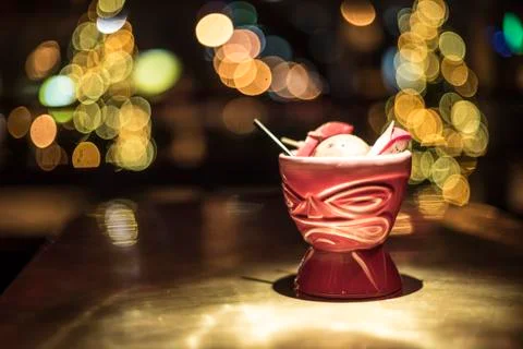 Cocktail with beautiful background Stock-Fotos