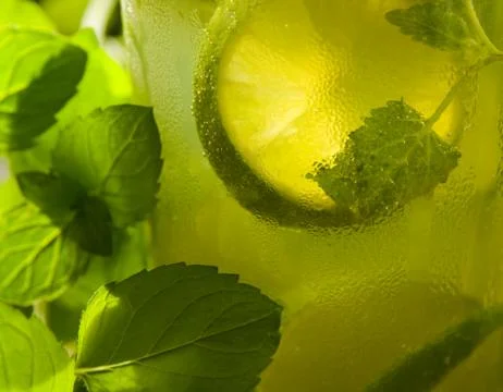 Cocktail closeup Stock Photos