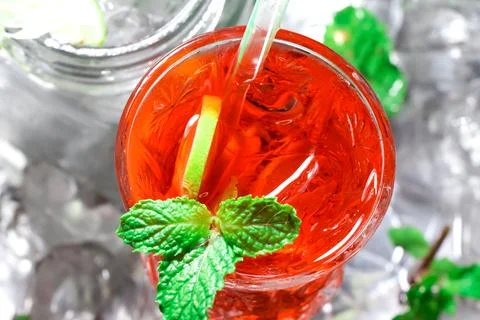 Cocktail drink 스톡 사진