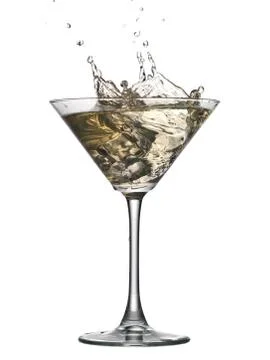 Cocktail drinks splash Stock Photos