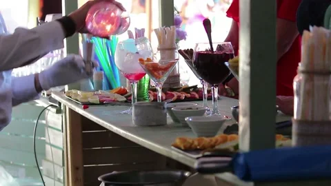 Cocktail Stock Footage 113853016