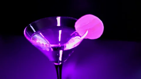 Cocktail glass Stock Footage 334964532