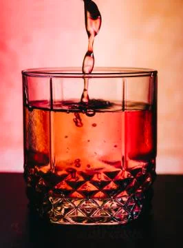 Cocktail In Glass Stock Photos