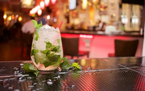 Cocktail in a glass Stock Photos