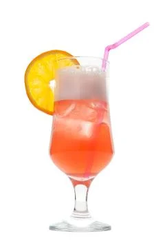 Cocktail with ice Stock Photos