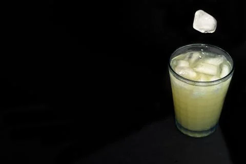 Cocktail with ice Stock Photos