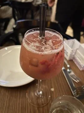 A cocktail with ice Stock Photos