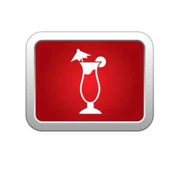 Cocktail icon Stock Illustration