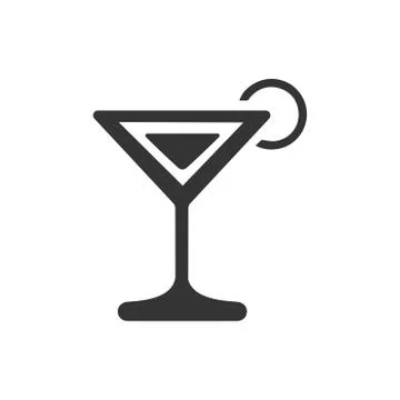Cocktail Icon Stock Illustration