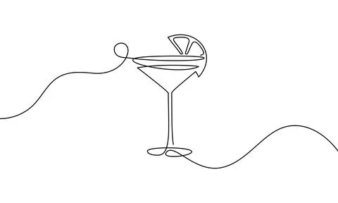 Cocktail Icon Stock Illustration