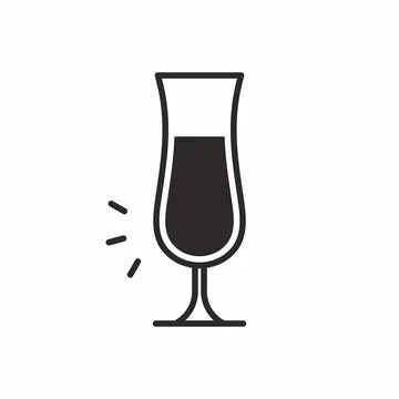 Cocktail icon Stock Illustration