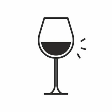 Cocktail icon Stock Illustration